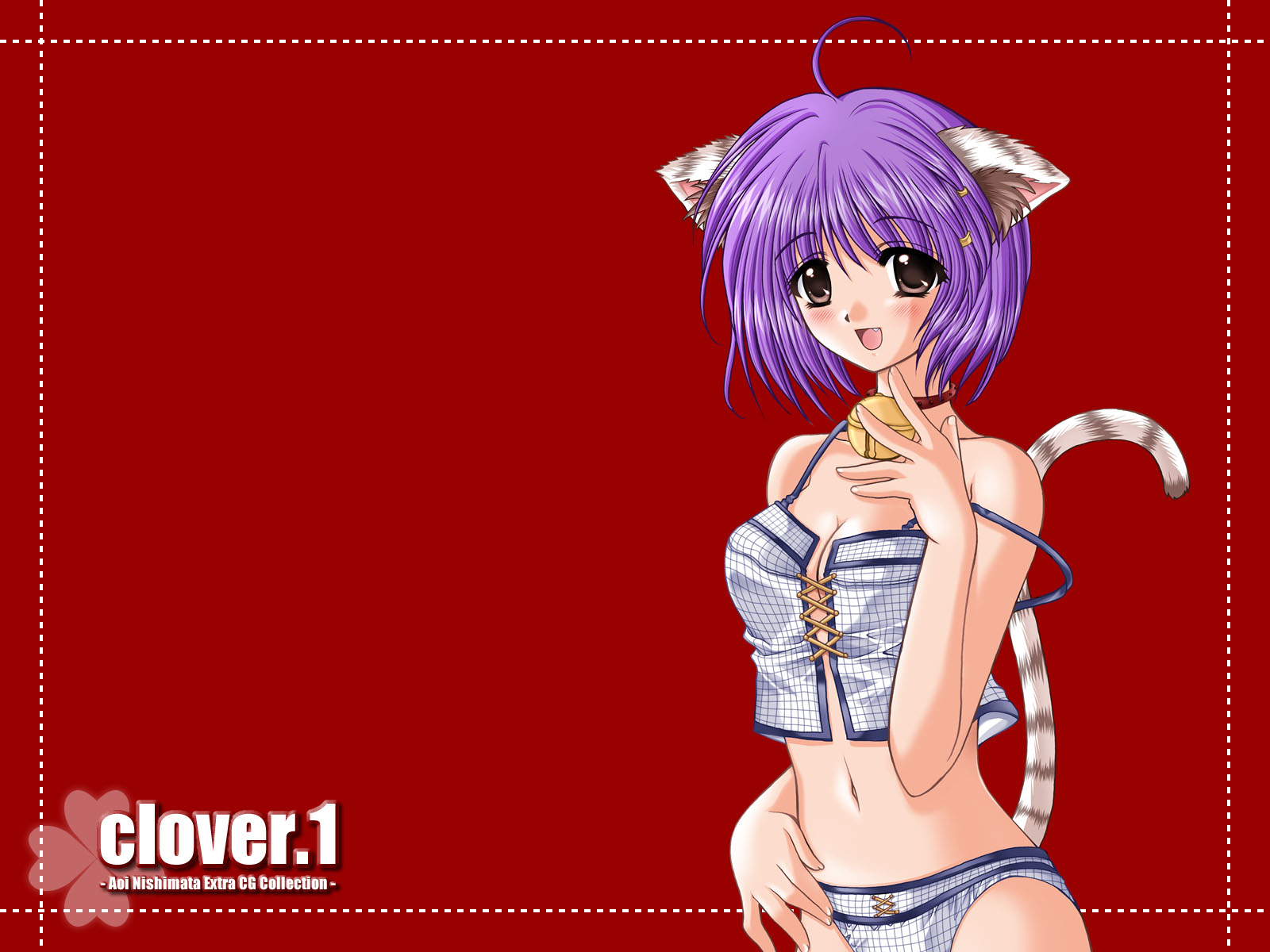 Wallpaper Clover minou