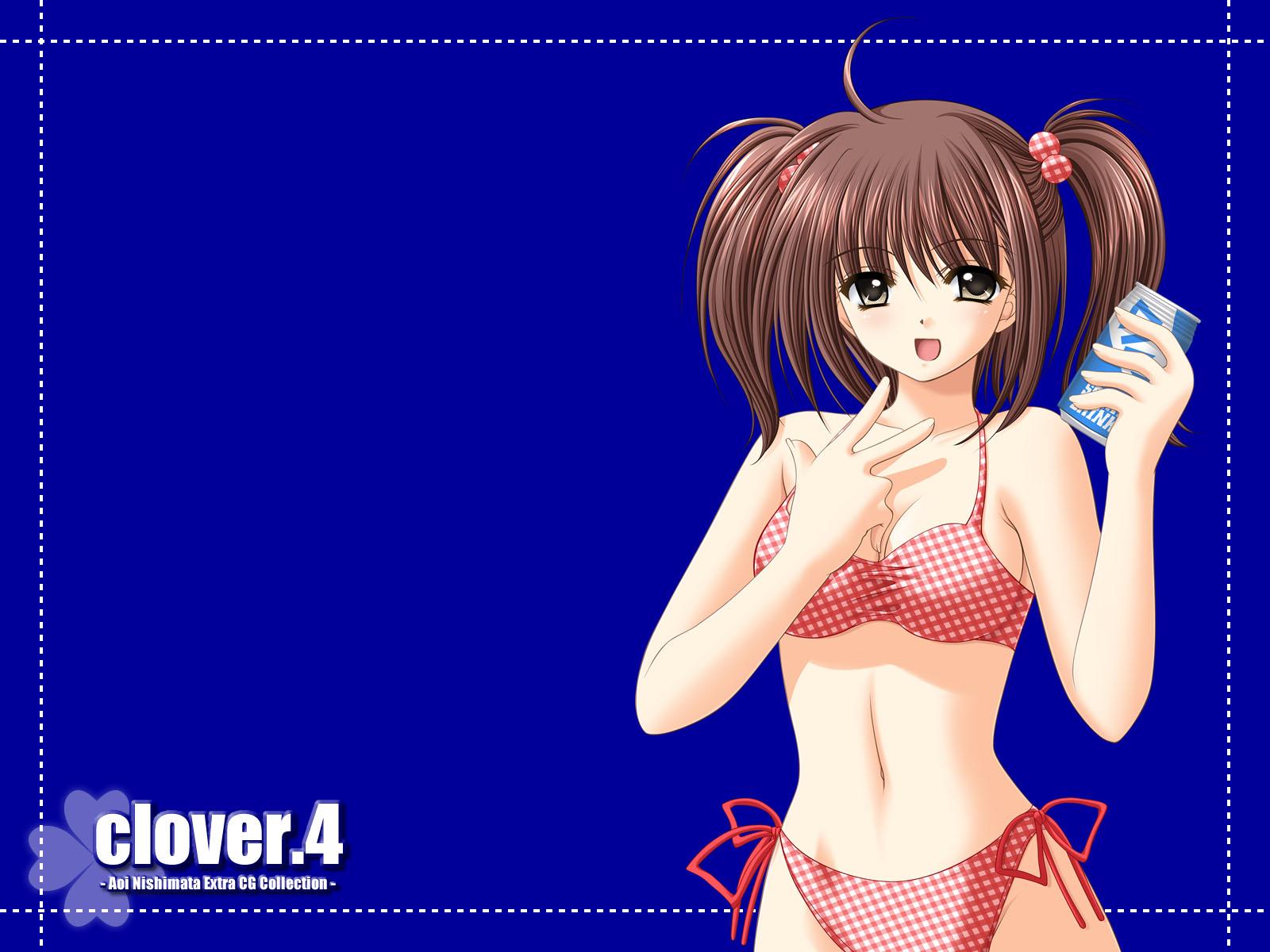 Wallpaper Clover tenue legere