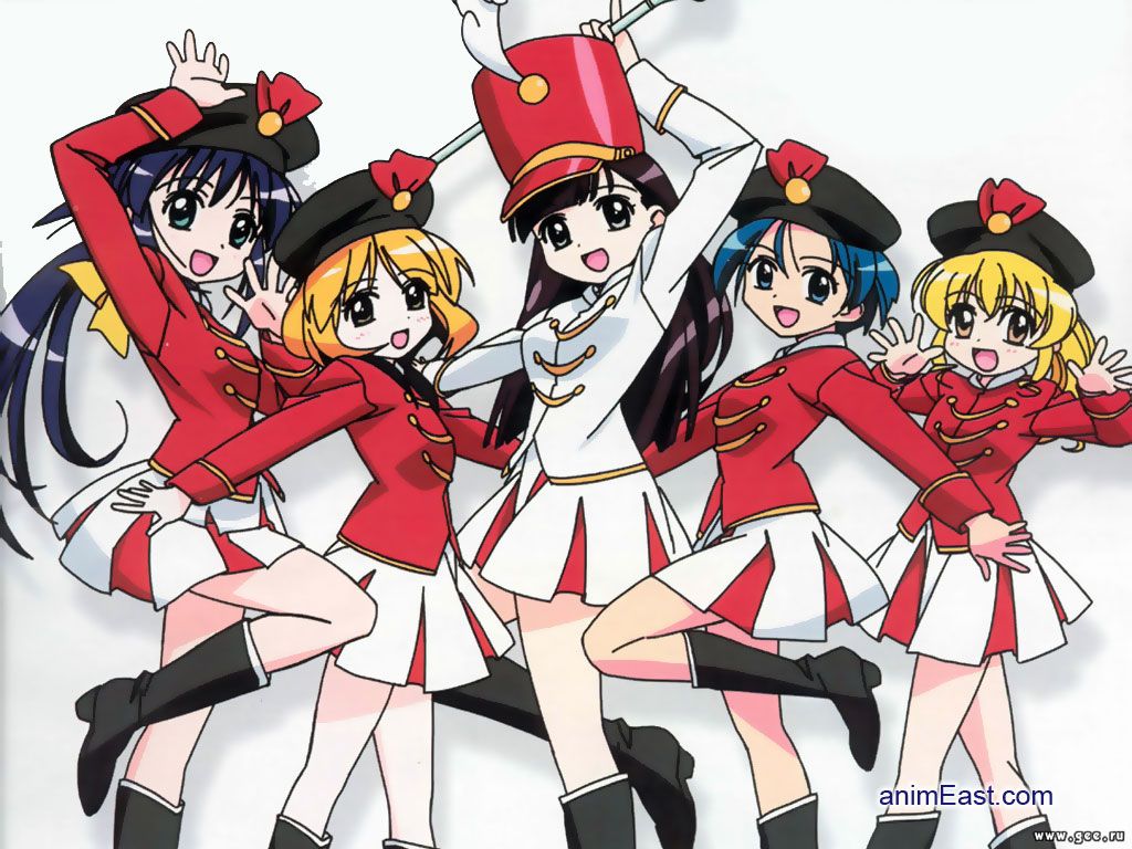 Wallpaper majorettes Mahoromatic