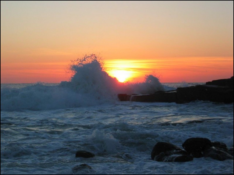 Wallpaper Paysages coucher de soleil