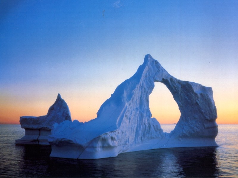 Wallpaper Paysages iceberg