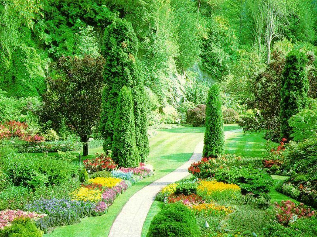 Wallpaper jardin Paysages