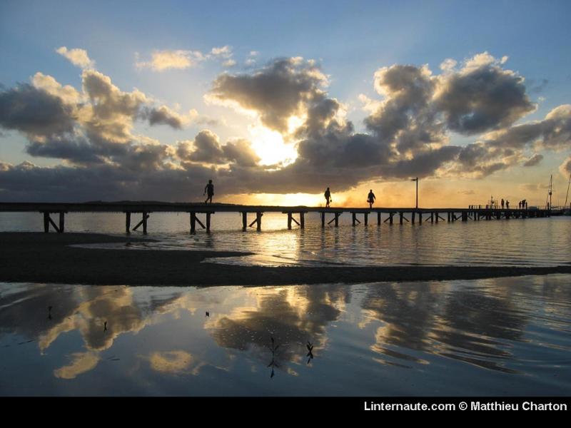 Wallpaper Passerelle Paysages