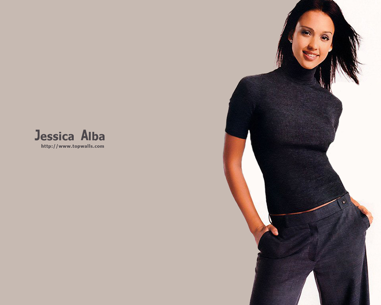 Wallpaper Jessica Alba belle femme