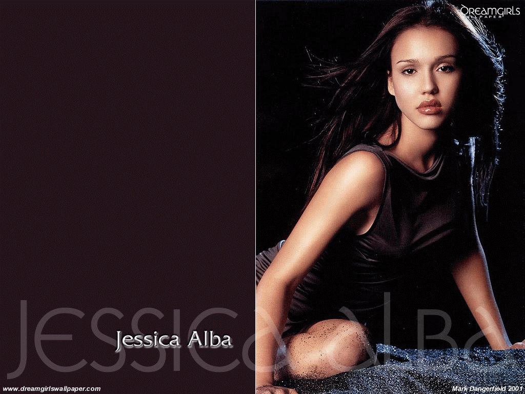 Wallpaper sexy Jessica Alba
