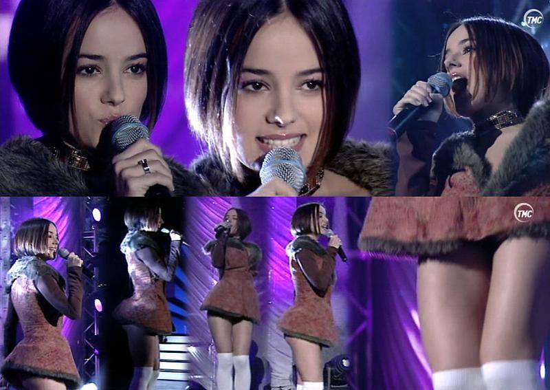 Wallpaper Alizee la lolita qui a froid