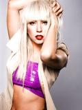 Wallpaper Lady Gaga sexy blonde