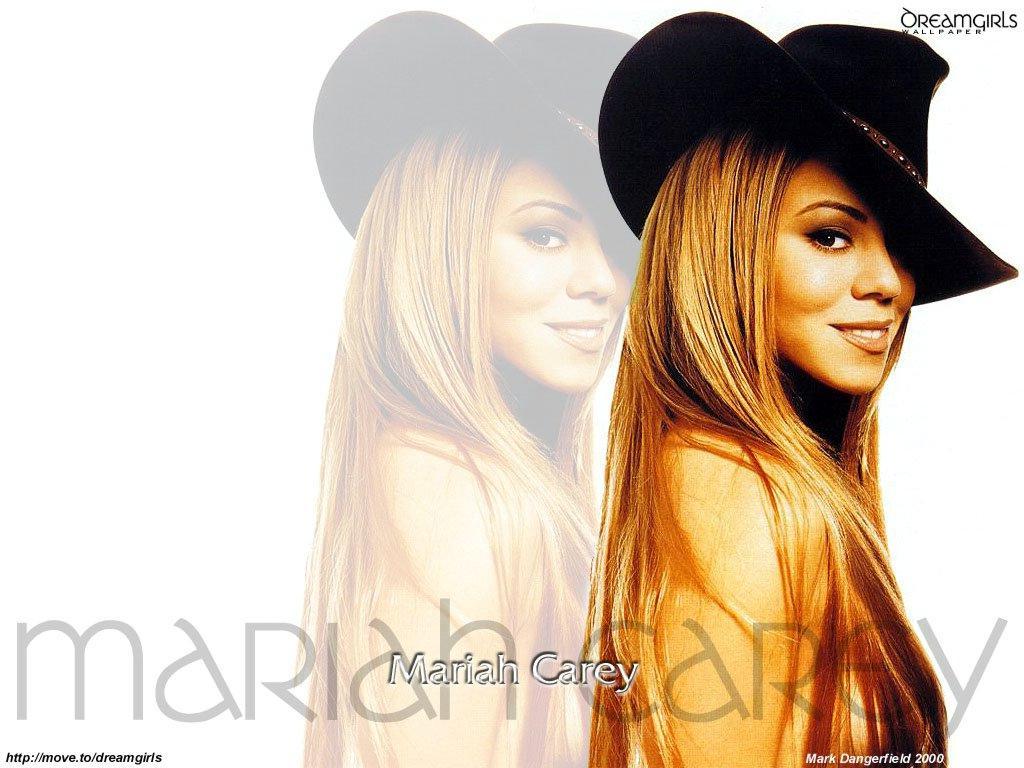 Wallpaper cow boy Mariah Carey