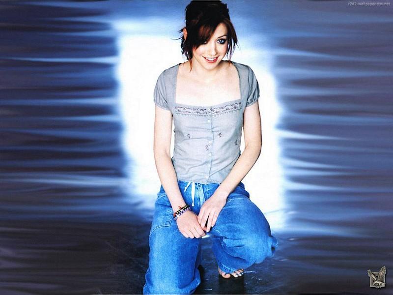 Wallpaper jeunette Alyson Hannigan