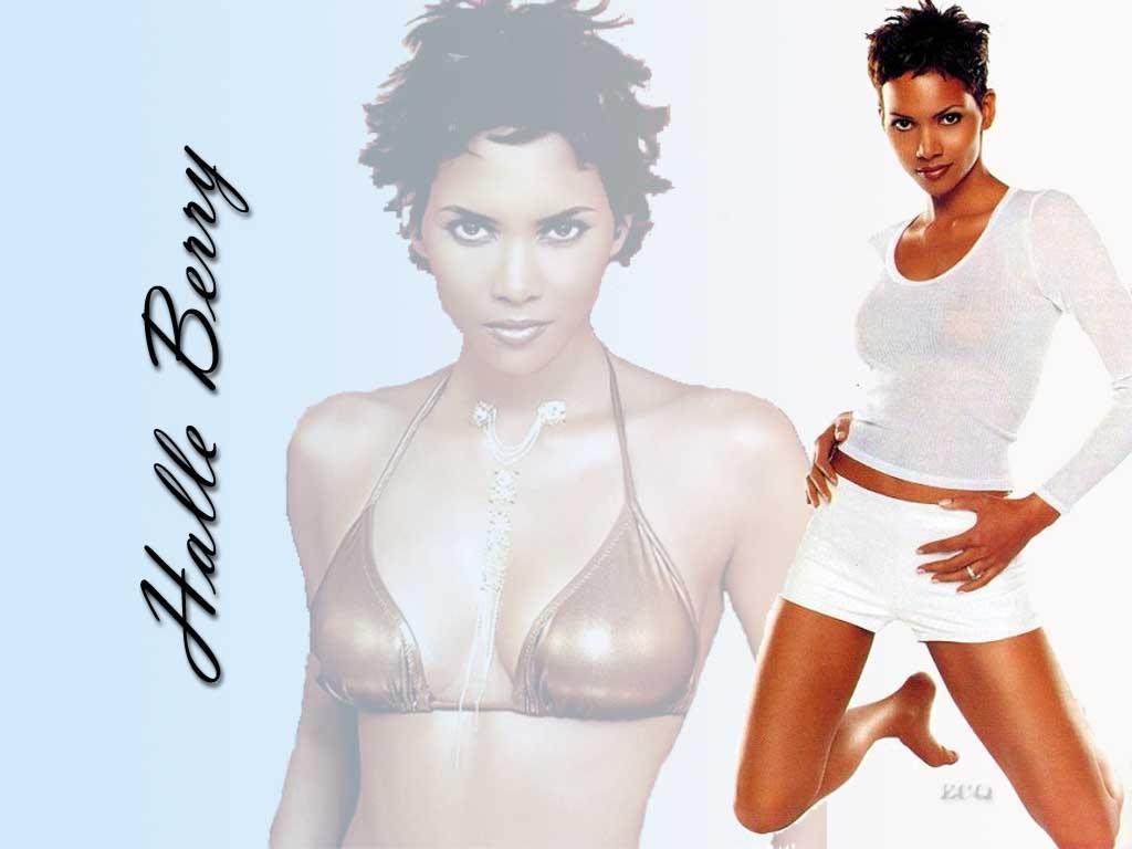 Wallpaper belle brune Halle Berry