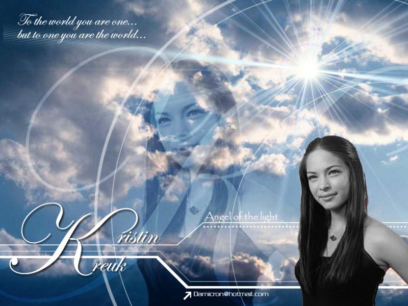 Wallpaper Angelic Kristin Kreuk