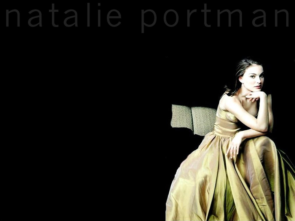 Wallpaper Ange Natalie Portman
