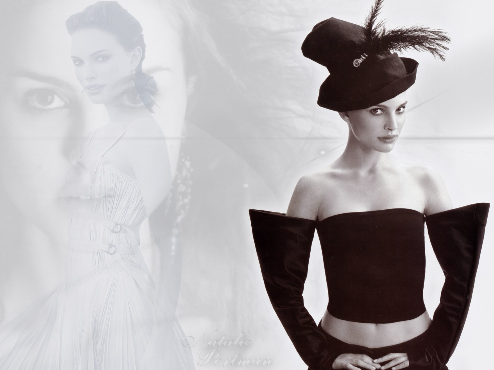 Wallpaper Angel Natalie Portman