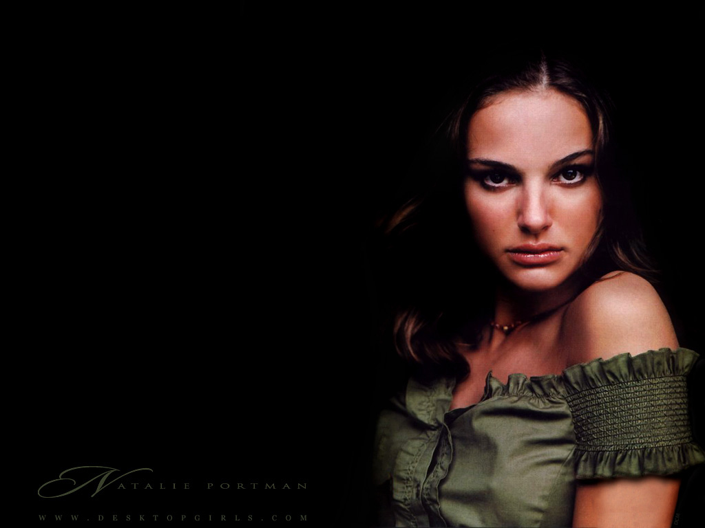 Wallpaper Portrait Natalie Portman