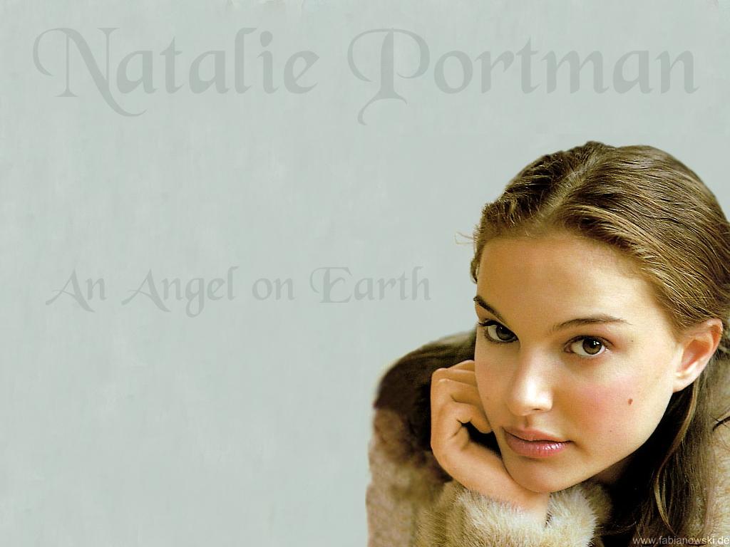 Wallpaper Angel Natalie Portman