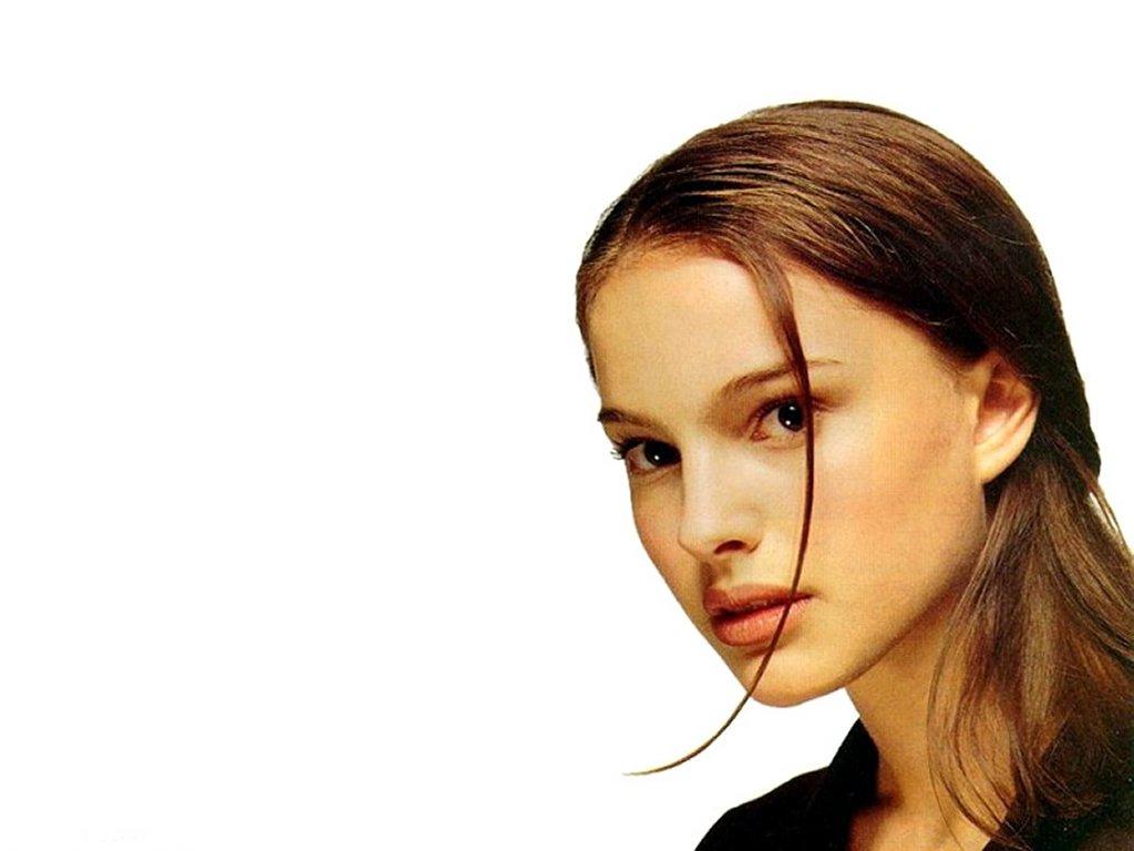 Wallpaper Natalie Portman Portrait