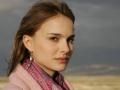 Wallpaper Natalie Portman portait cheuveux au vent