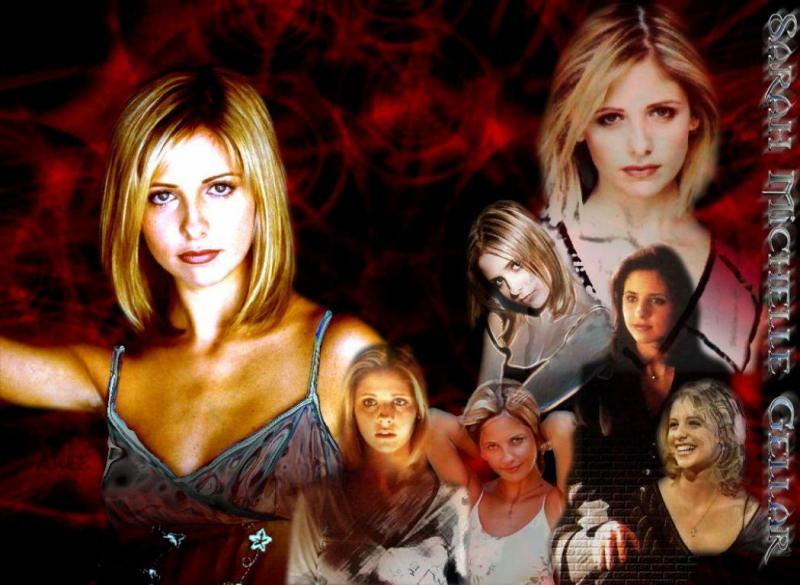 Wallpaper Sarah Michelle Gellar actrice