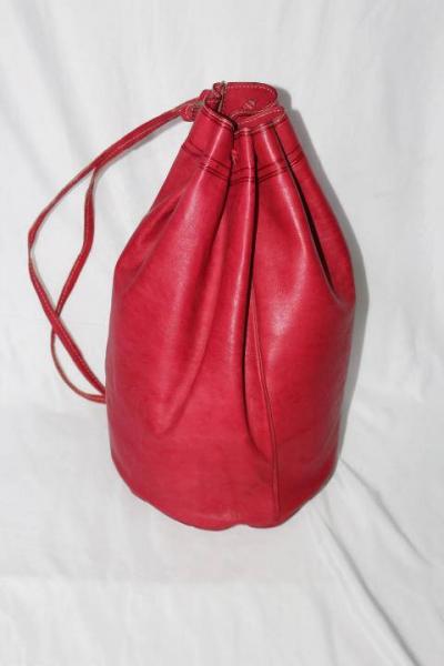 Moroccan bag shoulder leather bucket bags ,Moroccan handcrafted Tan leather bucket bags, leather bag