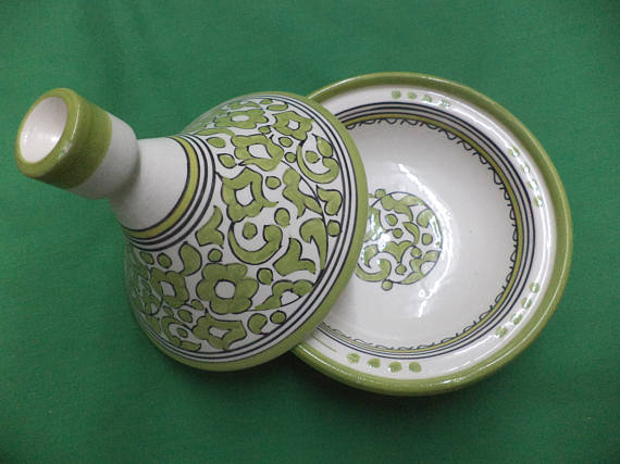 Lovely Moroccan handmade tagine Moroccan pottery