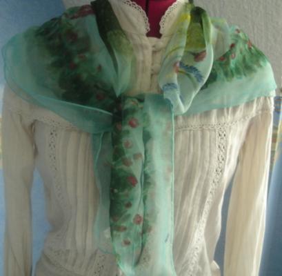 Foulard mousseline de soie