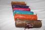 moroccan leather Kit, leather kit, boheian kit, colorful kit, kilim kit, handmade kit