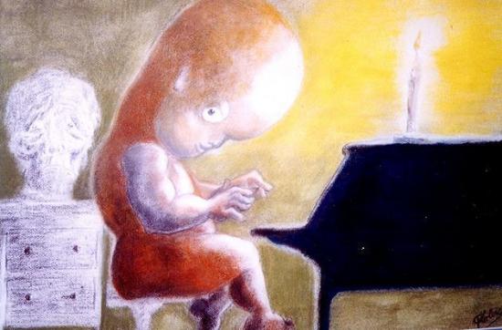 Foetus au piano