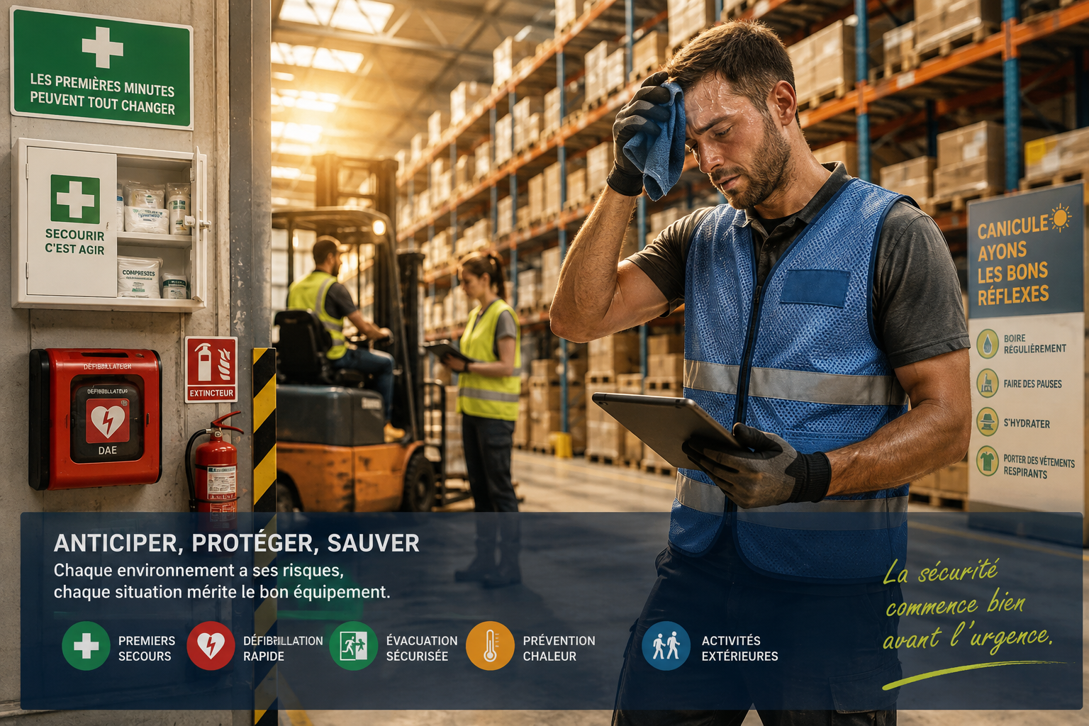 Pr&eacute;vention des risques et s&eacute;curit&eacute; au travail
