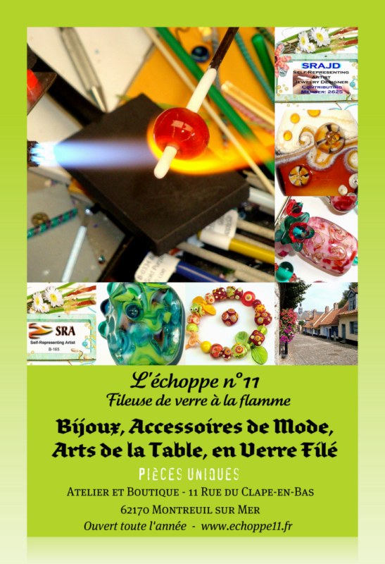 L'choppe n11 : fileuse de verre au chalumeau, cratrice de bijoux unqiues album